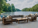 Anderson Teak Cordoba 4-Piece Deep Seating Set with Sunbrella Cushions