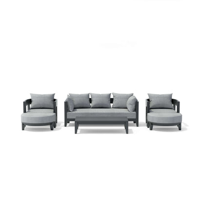 Anderson Teak Coronado 6-Piece Aluminum Deep Seating Set — SET-171-AL — product image 10 of 10