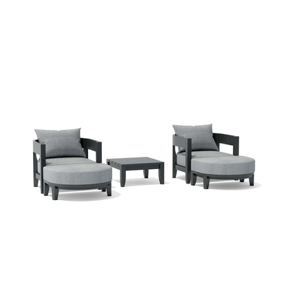 Anderson Teak Coronado 5-Piece Aluminum Deep Seating Set — SET-172-AL — product image 2 of 7