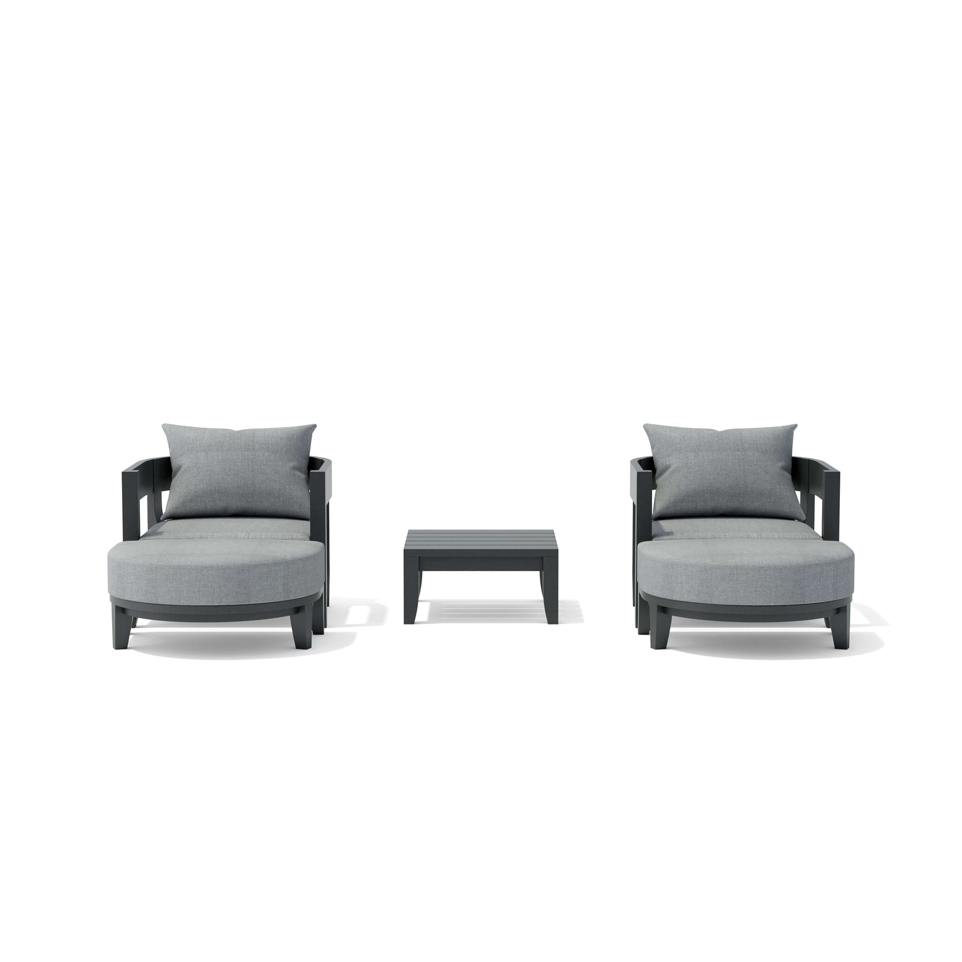 Anderson Teak Coronado 5-Piece Aluminum Deep Seating Set — SET-172-AL — product image 7 of 7