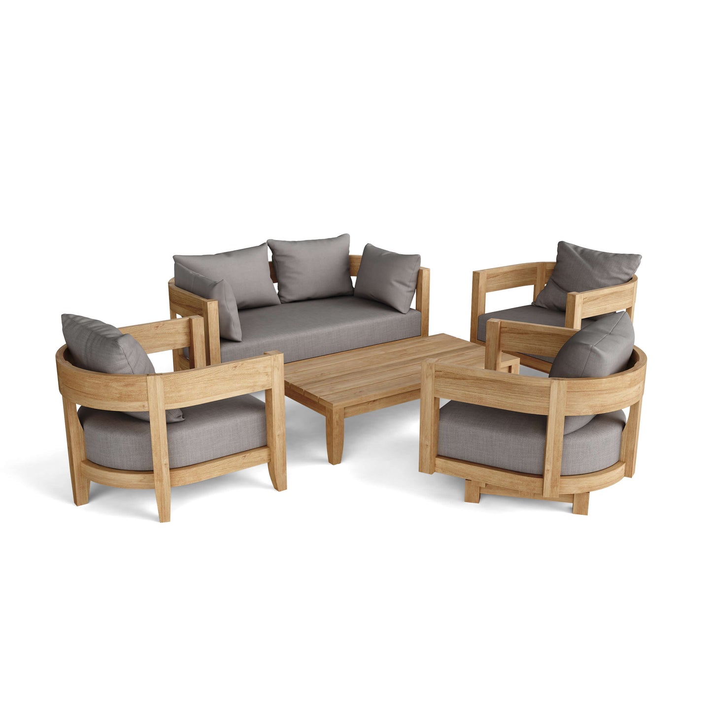 Anderson Teak Coronado 5-Piece Deep Seating Set — SET-173 — product image 2 of 3