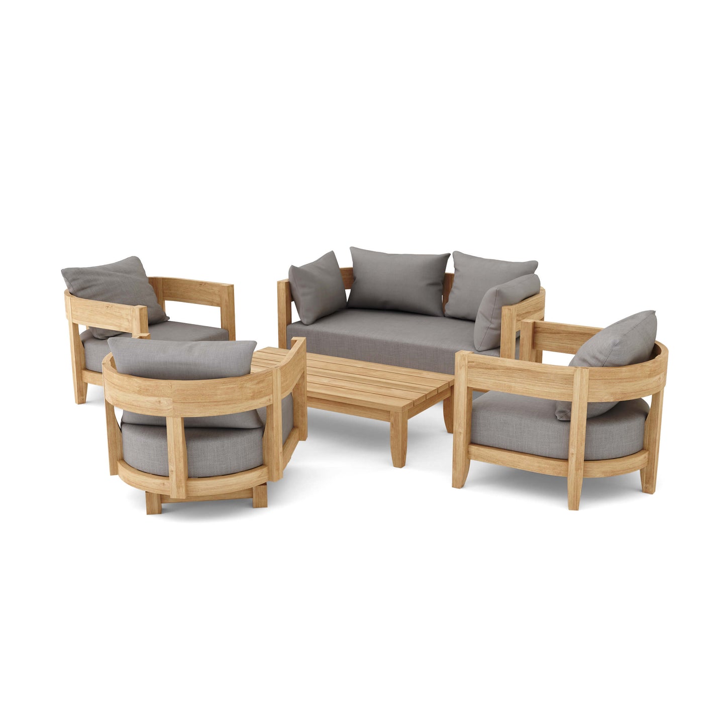 Anderson Teak Coronado 5-Piece Deep Seating Set — SET-173 — product image 3 of 3