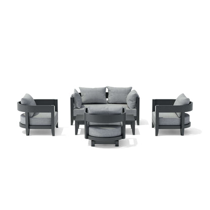 Anderson Teak Coronado 5-Piece Aluminum Deep Seating Set — SET-173-AL — product image 8 of 8