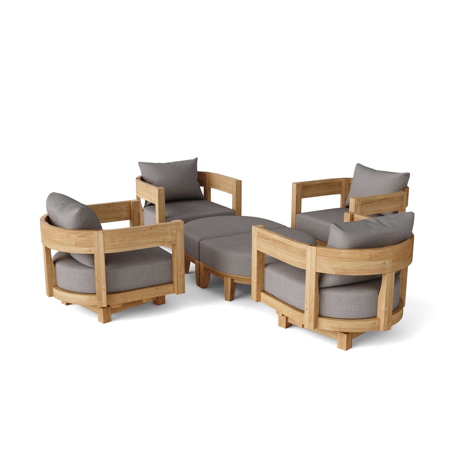 Anderson Teak Coronado 6-Piece Deep Seating Set — SET-174 — product image 4 of 7