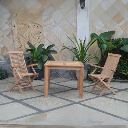 Anderson Teak Bahama Classic 3-Piece Bistro Table Set — product image 1 of 4