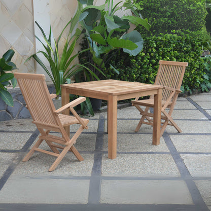 Anderson Teak Bahama Classic 3-Piece Bistro Table Set — product image 3 of 4