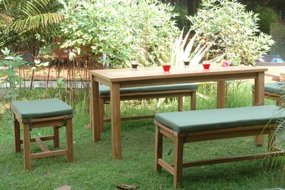 Anderson Teak Montage Madison 5-Piece Teak Dining Set for 6 — product image 1 of 8