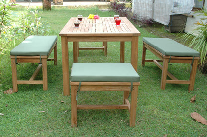 Anderson Teak Montage Madison 5-Piece Teak Dining Set for 6 — product image 2 of 8
