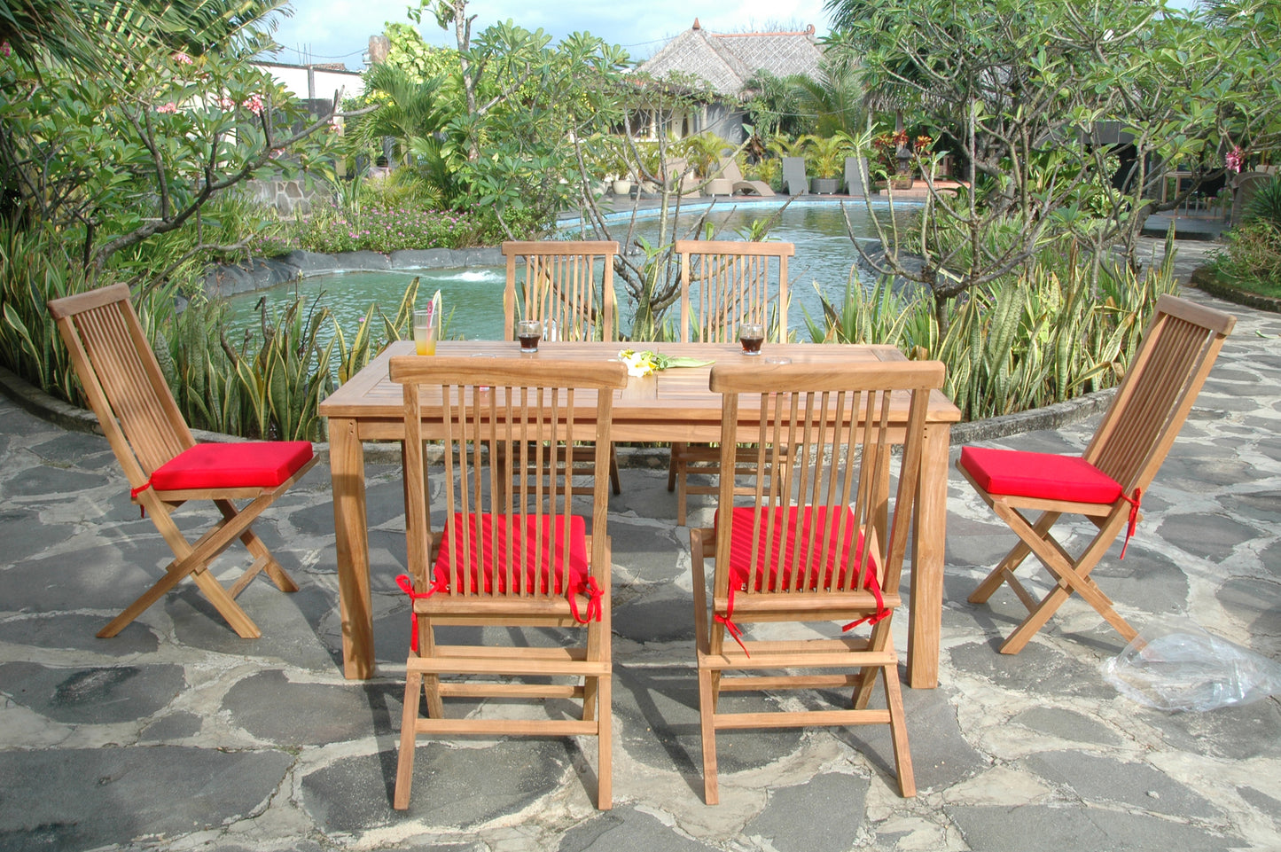 Anderson Teak Montage Bristol 7-Piece Dining Set — product image 1 of 10