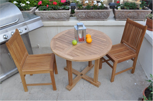 Anderson Teak Montage Saratoga 3-Piece Dining Set — product image 1 of 7