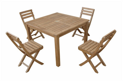 Anderson Teak Montage Alabama 5-Piece Teak Dining Set — product image 1 of 7