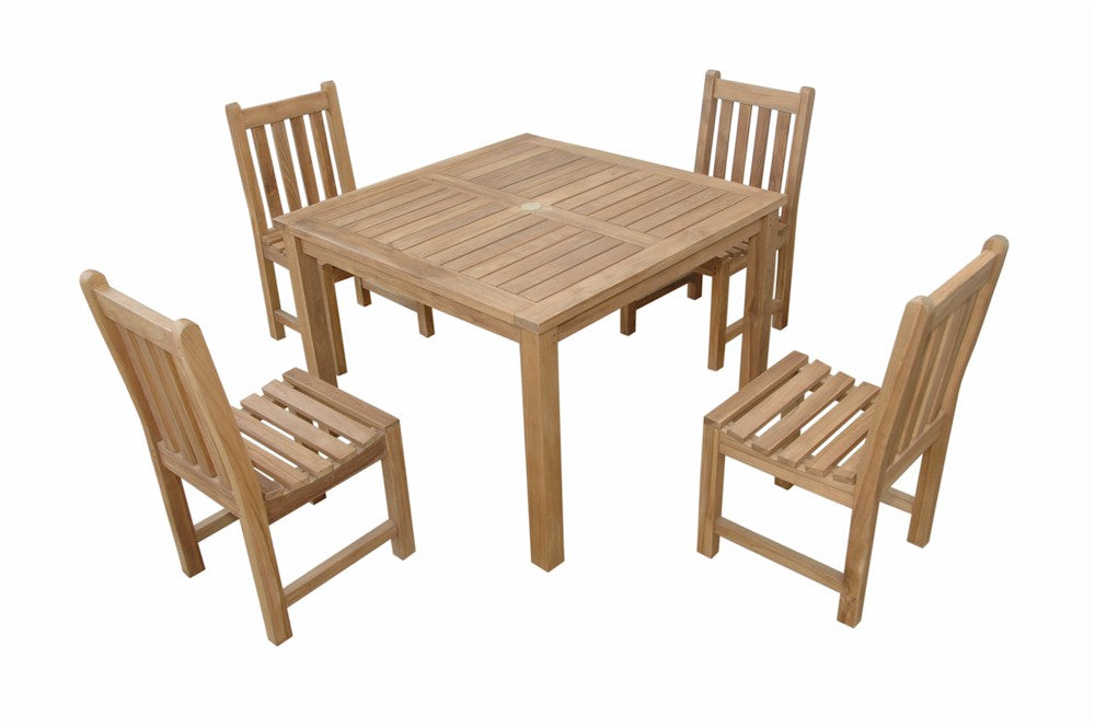 Anderson Teak Montage Braxton 5-Piece Dining Set A — product image 2 of 8