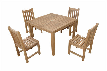Anderson Teak Montage Braxton 5-Piece Dining Set A — product image 2 of 8