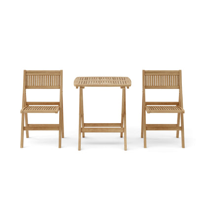 Anderson Teak Windsor 3-Piece Square Bistro Set — product image 2 of 11