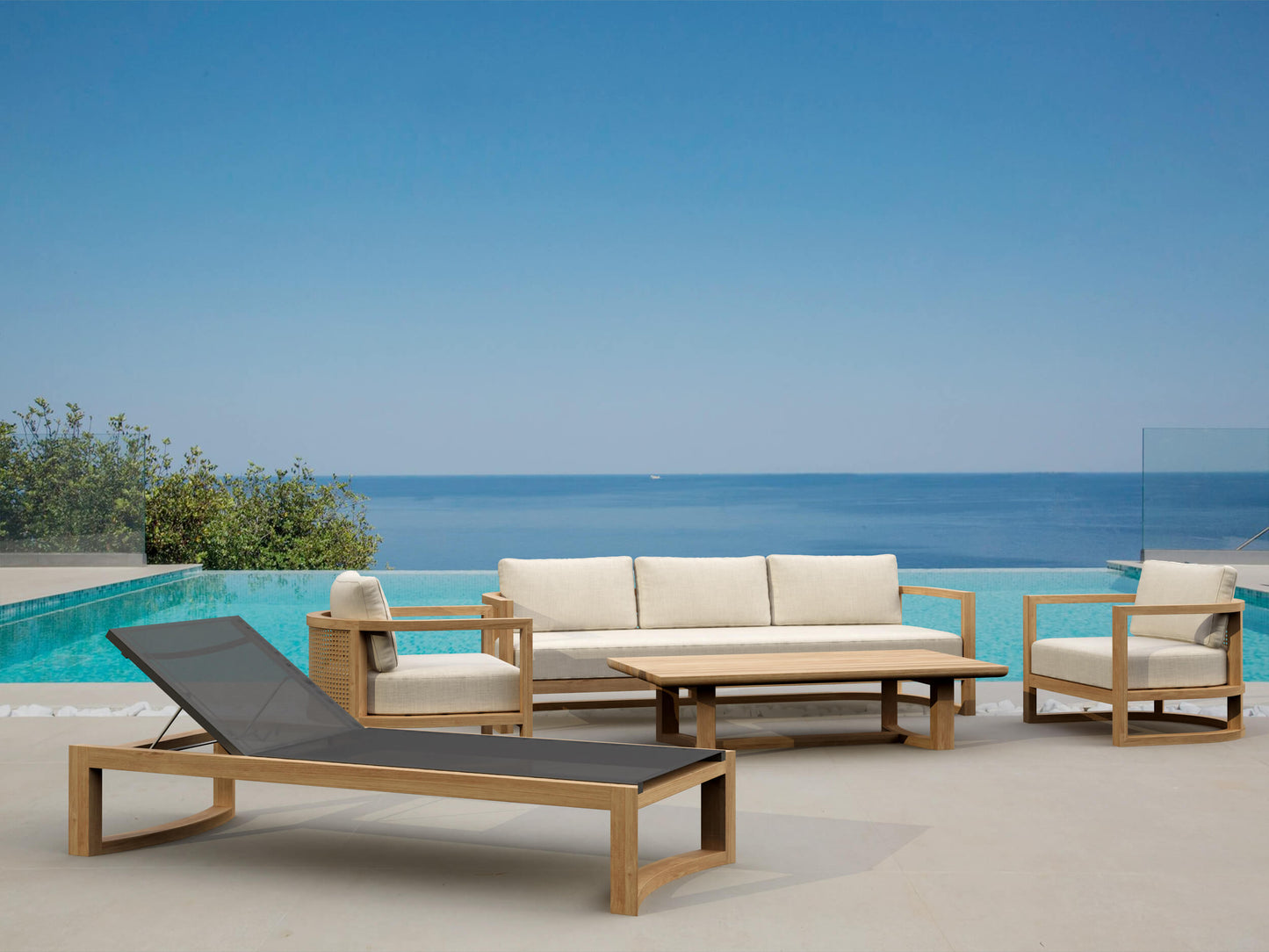 Anderson Teak Junus 5-Piece Deep Seating Set — product image 1 of 20