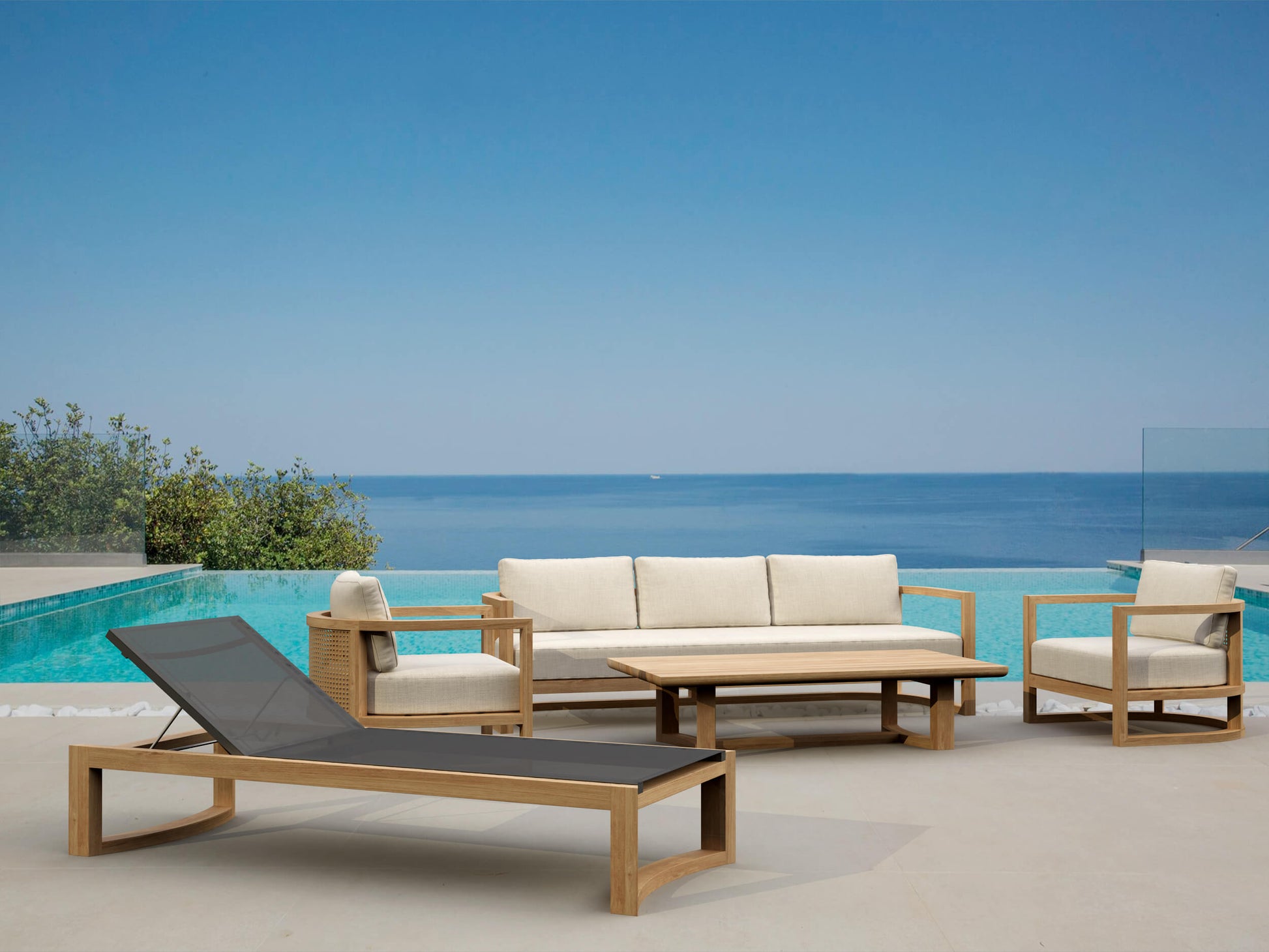 Anderson Teak Junus 5-Piece Deep Seating Set — product image 1 of 20