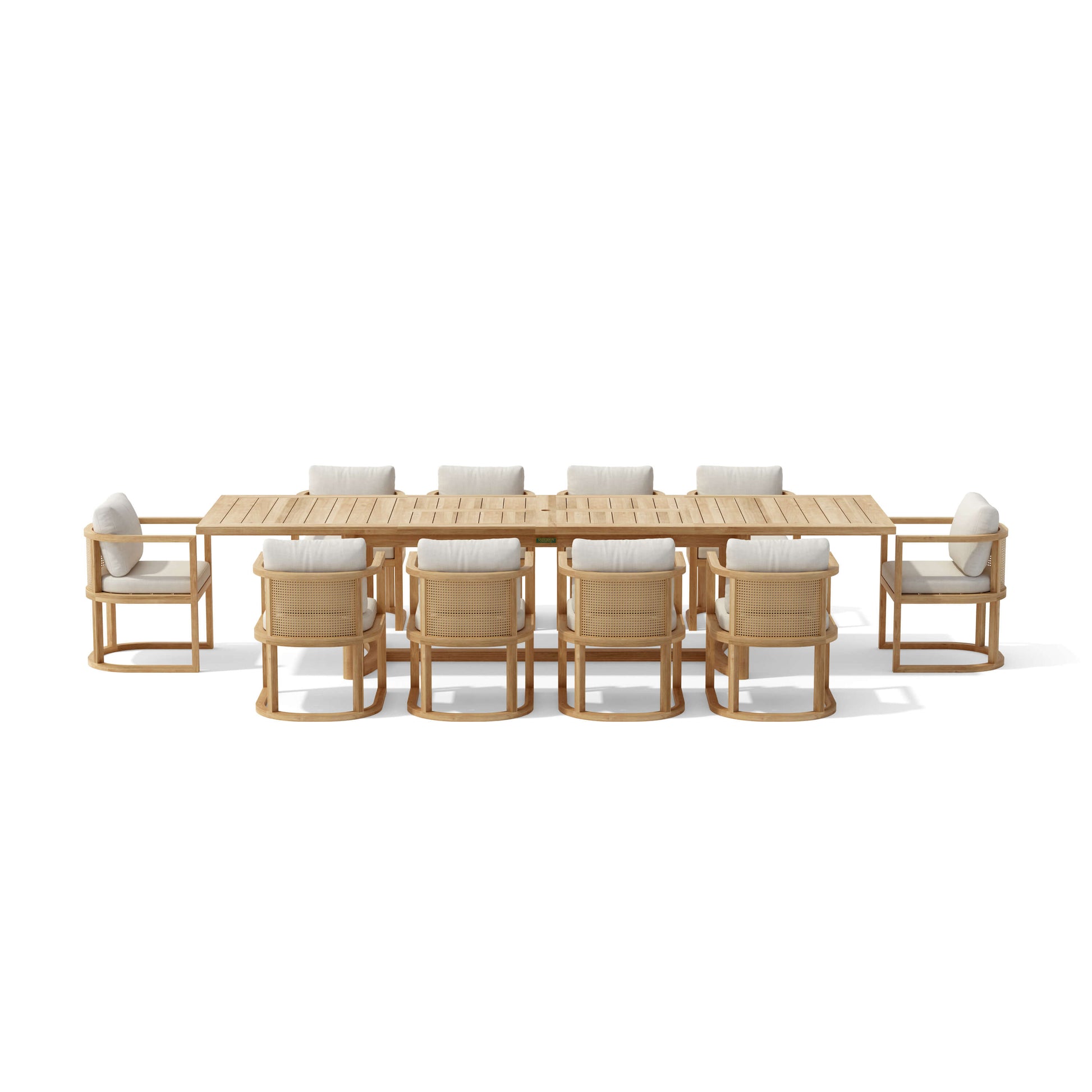 Anderson Teak Junus 11-Piece Extension Dining Table Set — product image 9 of 16