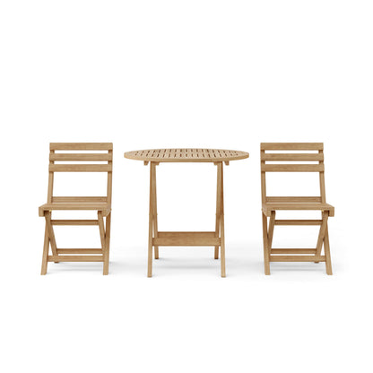 Anderson Teak Chester Alabama 3-Piece Teak Bistro Set — product image 3 of 11