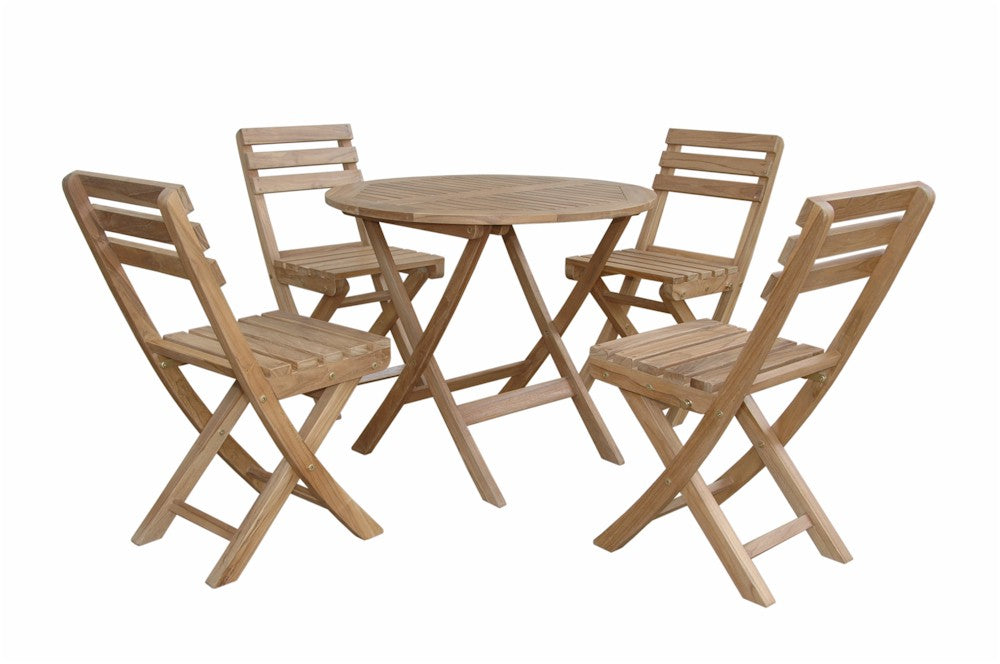 Anderson Teak Chester Alabama 5-Piece Teak Bistro Set — product image 1 of 12