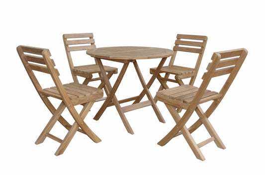 Anderson Teak Chester Alabama 5-Piece Teak Bistro Set — product image 1 of 12