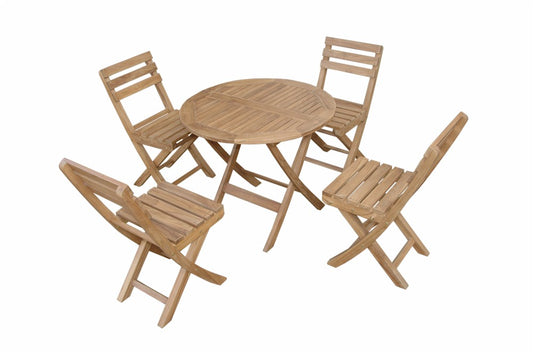 Anderson Teak Chester Alabama 5-Piece Teak Bistro Set — product image 2 of 12