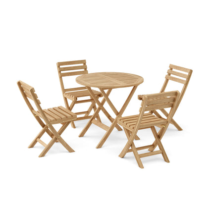 Anderson Teak Chester Alabama 5-Piece Teak Bistro Set — product image 3 of 12