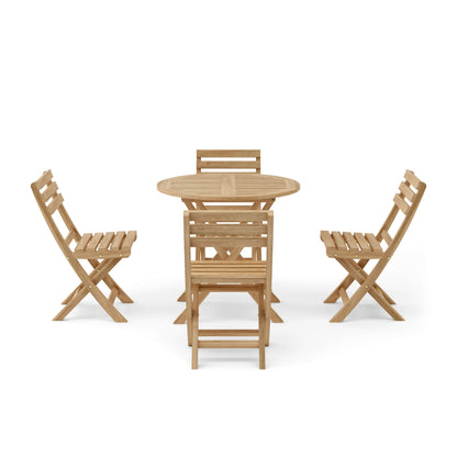 Anderson Teak Chester Alabama 5-Piece Teak Bistro Set — product image 4 of 12