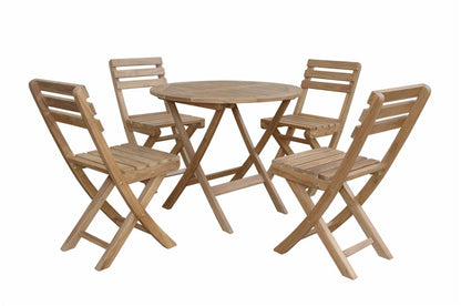 Anderson Teak Chester Alabama 5-Piece Teak Bistro Set — product image 5 of 12