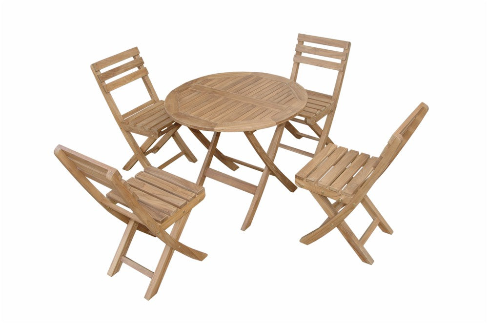 Anderson Teak Chester Alabama 5-Piece Teak Bistro Set — product image 6 of 12