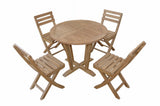 Anderson Teak Descanso Alabama 5-Piece Bistro Set