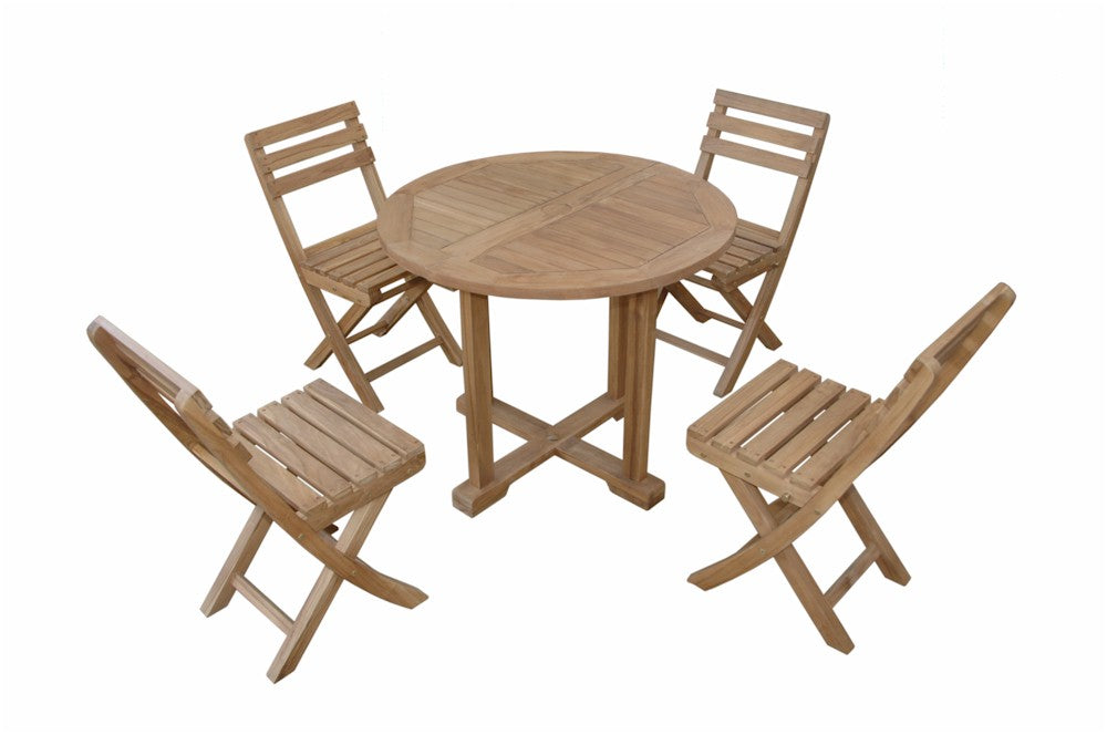 Anderson Teak Montage Alabama 5-Piece Bistro Set — product image 2 of 11