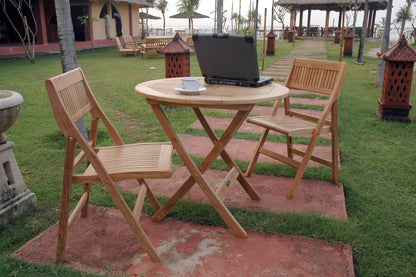 Anderson Teak Windsor 3-Piece Round Bistro Set — product image 1 of 11