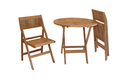 Anderson Teak Windsor 3-Piece Round Bistro Set — product image 2 of 11