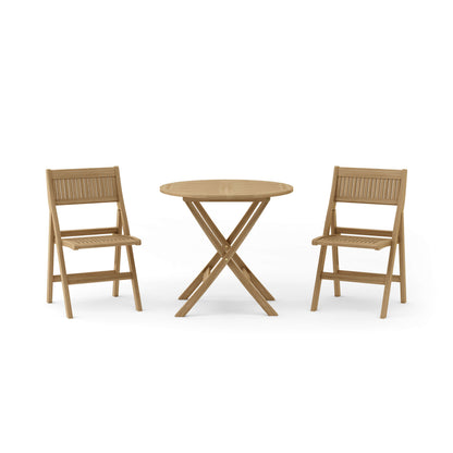 Anderson Teak Windsor 3-Piece Round Bistro Set — product image 3 of 11