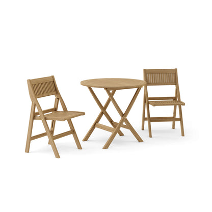 Anderson Teak Windsor 3-Piece Round Bistro Set — product image 4 of 11