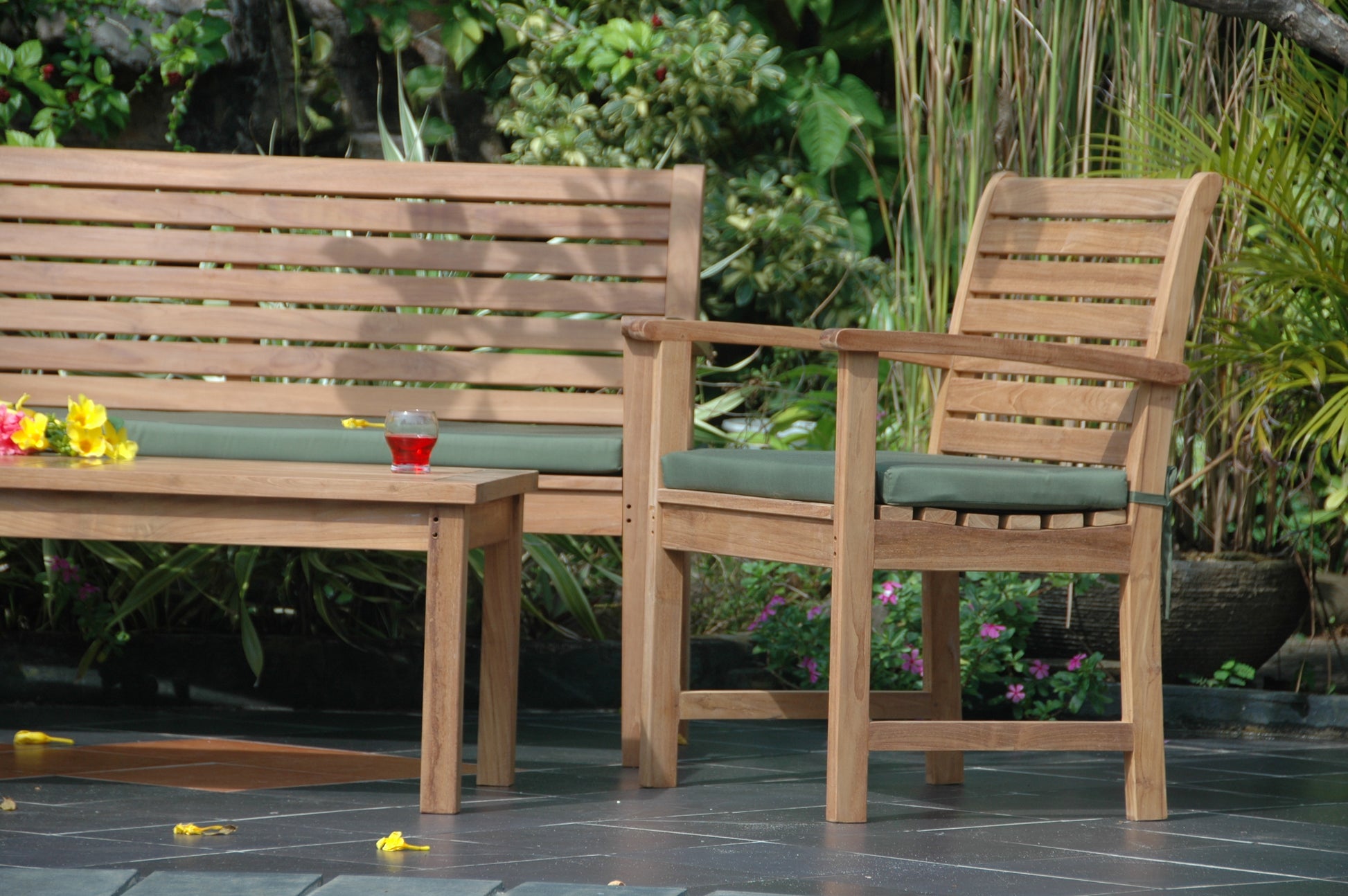 Anderson Teak Victoria Montage 4-Piece Conversation Set — product image 3 of 16