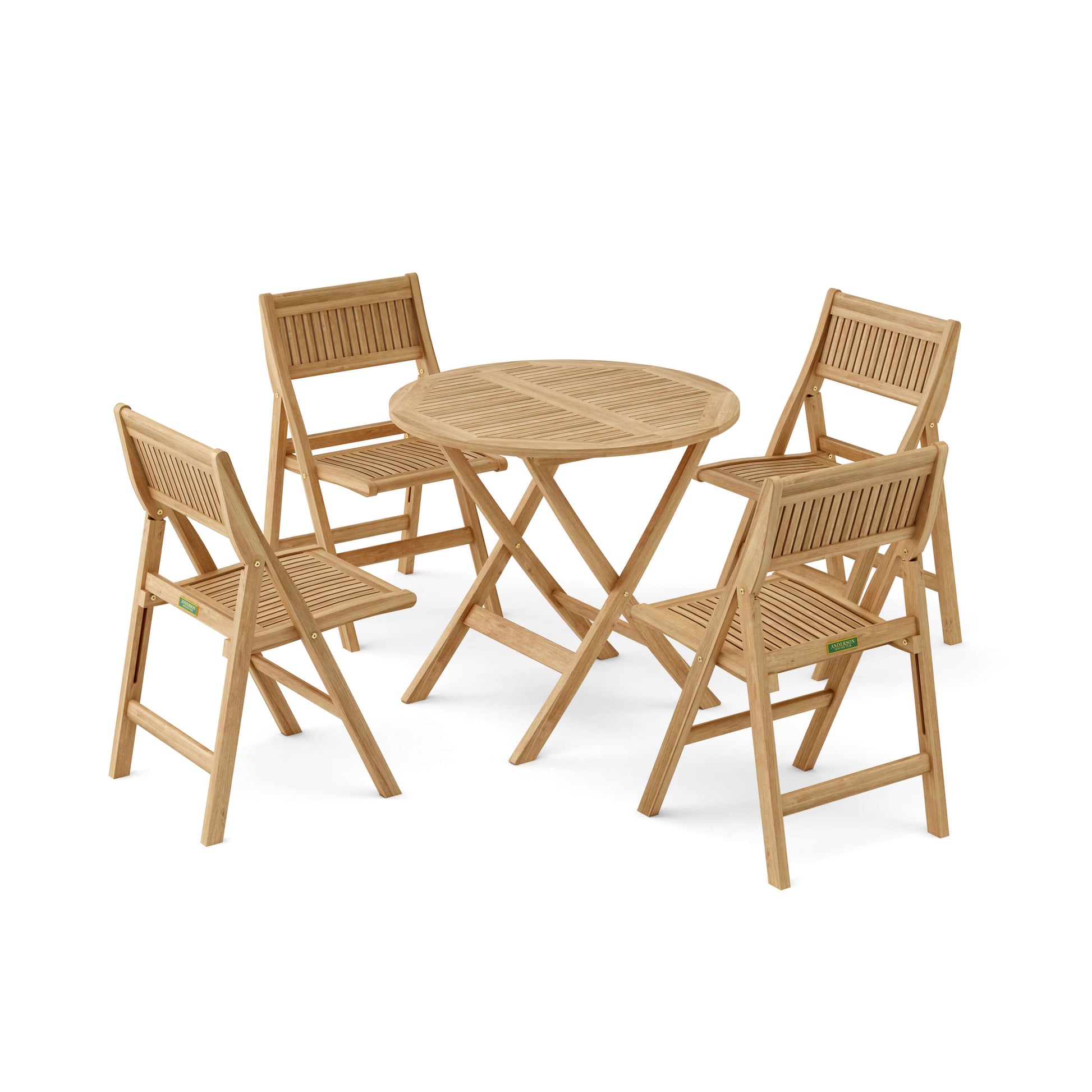 Anderson Teak Windsor 5-Piece Round Bistro Set — product image 3 of 12