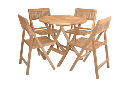 Anderson Teak Windsor 5-Piece Round Bistro Set — product image 6 of 12