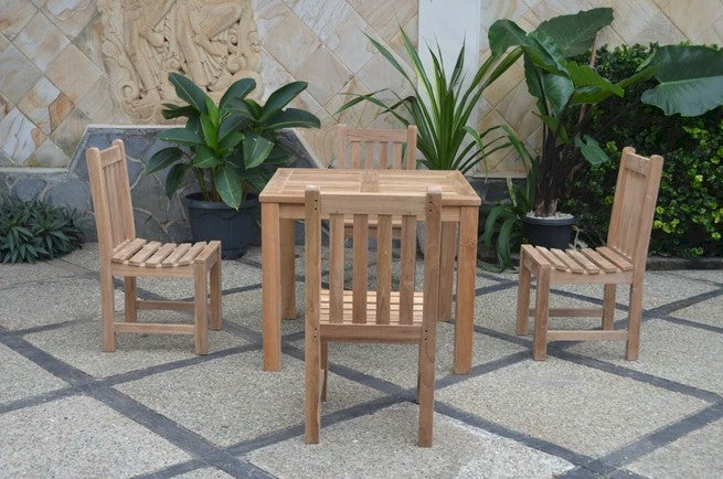 Anderson Teak Bahama Classic 5-Piece Teak Dining Set — product image 4 of 11