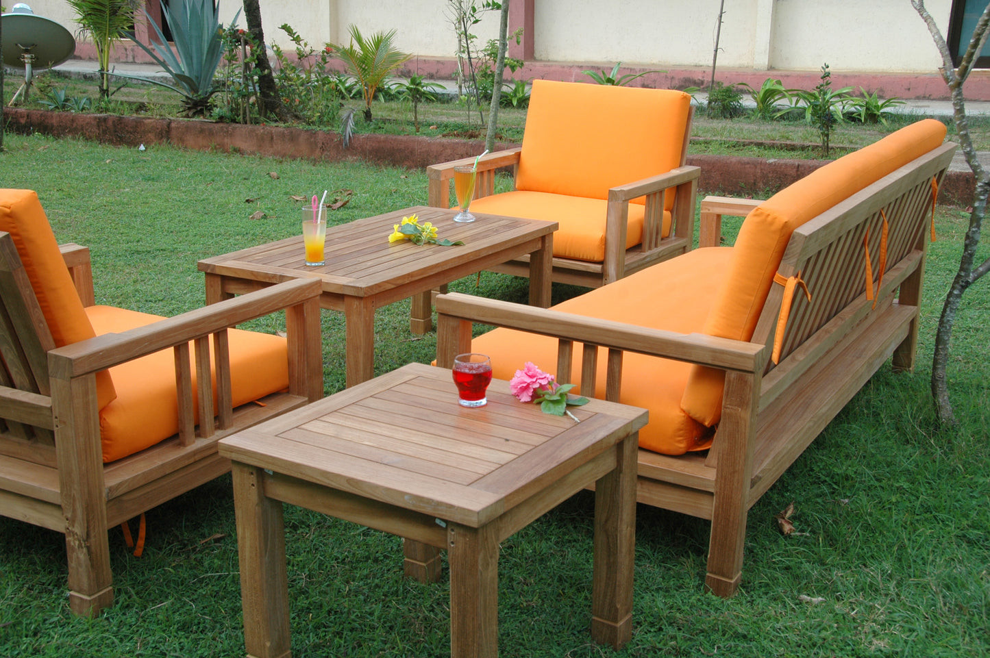 Anderson Teak SouthBay Deep Seating 5-Piece Conversation Set SET-252 — product image 1 of 11