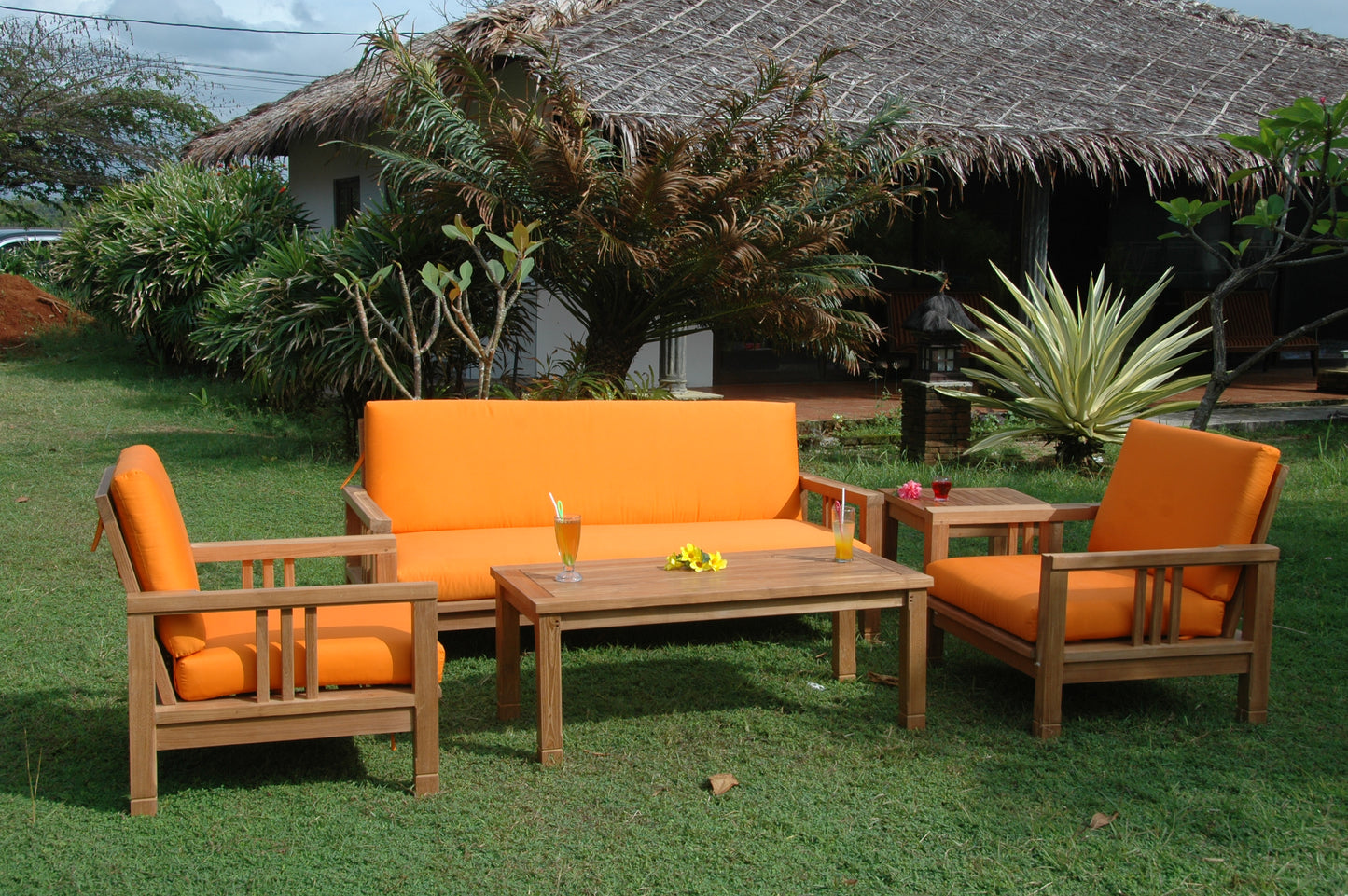 Anderson Teak SouthBay Deep Seating 5-Piece Conversation Set SET-252 — product image 3 of 11
