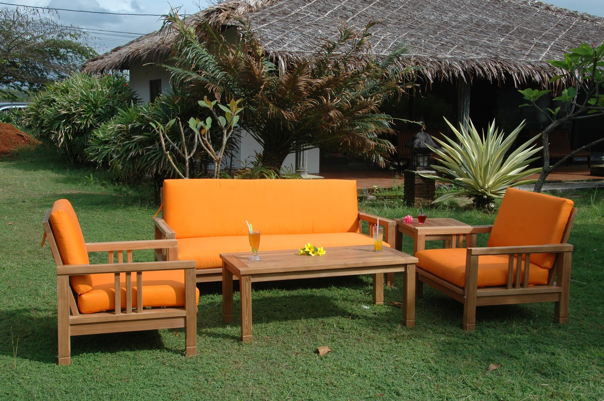 Anderson Teak SouthBay Deep Seating 5-Piece Conversation Set SET-252 — product image 3 of 11