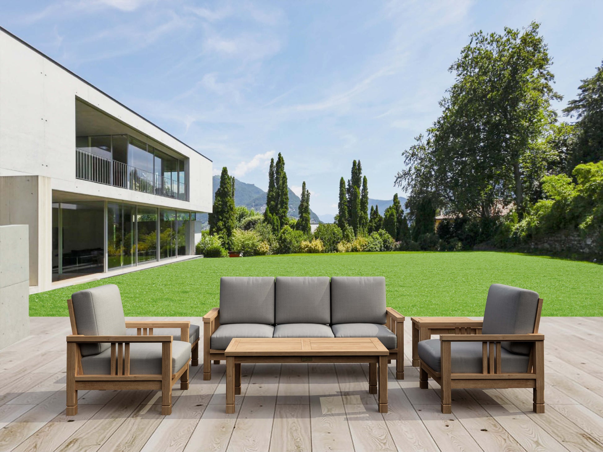 Anderson Teak SouthBay Deep Seating 6-Piece Conversation Set — SET-253 — product image 1 of 12