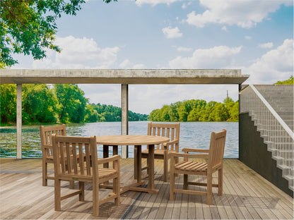Anderson Teak Tosca Classic Armchair 5-Piece Dining Set — product image 1 of 14