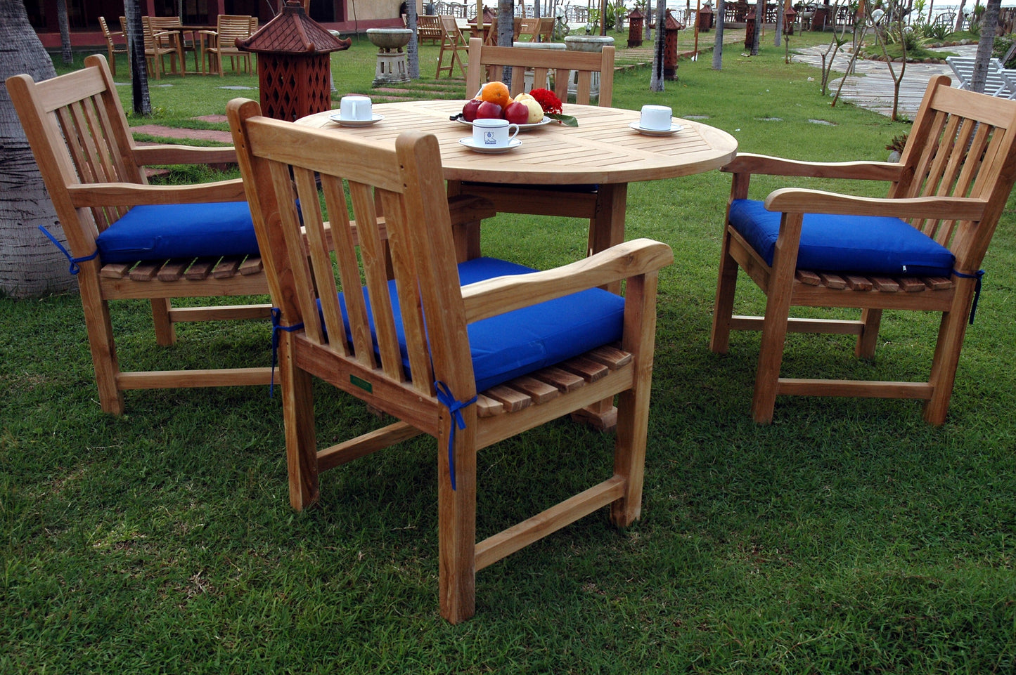 Anderson Teak Tosca Classic Armchair 5-Piece Dining Set — product image 3 of 14