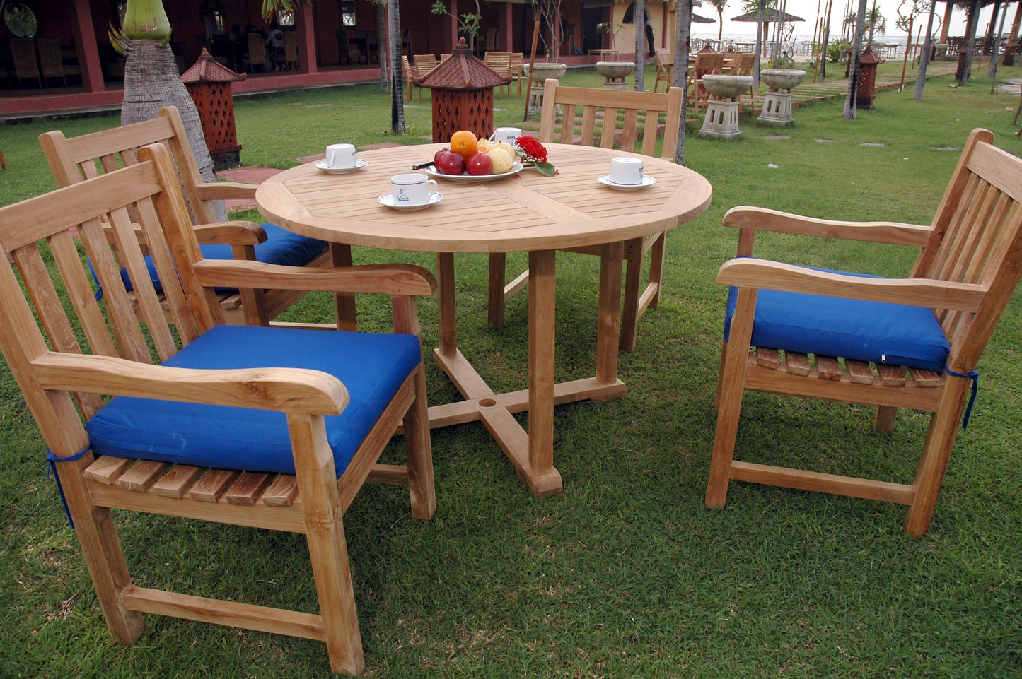 Anderson Teak Tosca Classic Armchair 5-Piece Dining Set — product image 6 of 14