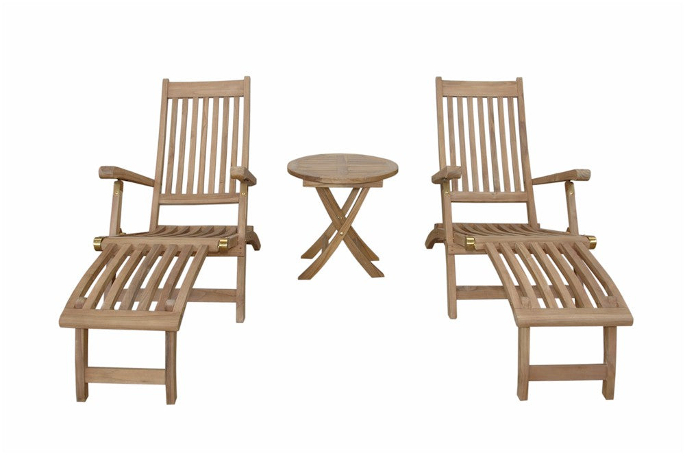Anderson Teak Tropicana Montage 3-Piece Steamer Set — product image 2 of 8