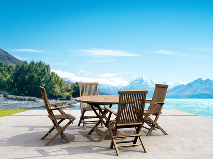 Anderson Teak Bahama Classic 5-Piece Dining Set — product image 1 of 12