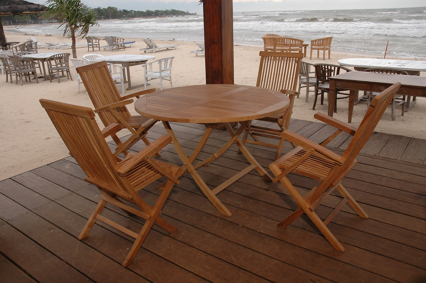 Anderson Teak Bahama Classic 5-Piece Dining Set — product image 2 of 12