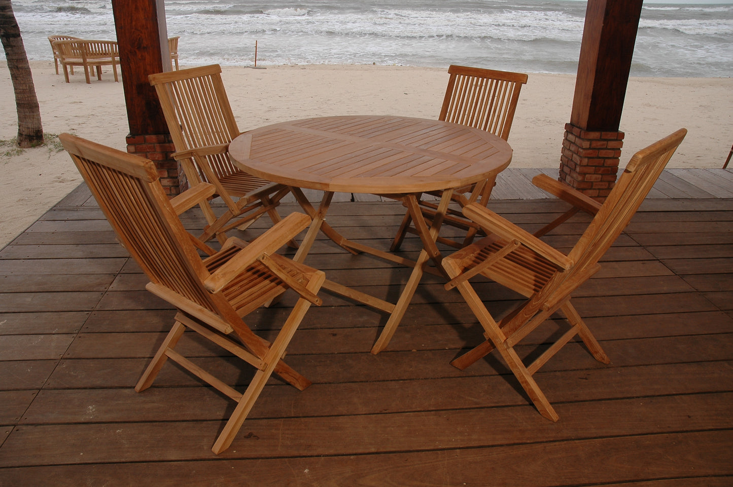 Anderson Teak Bahama Classic 5-Piece Dining Set — product image 3 of 12